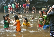 SWIMMING IN CAMBODIA